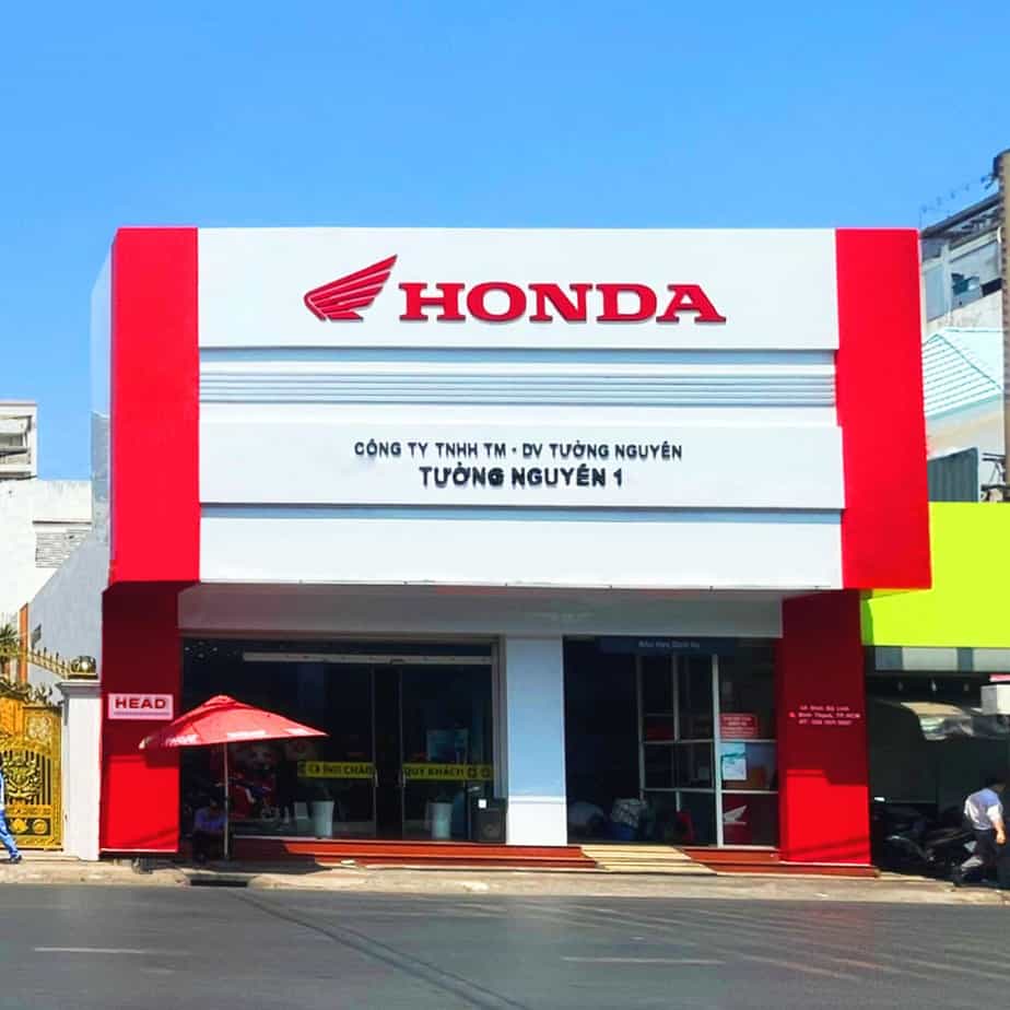 Mặt tiền HEAD Tường Nguyên 1