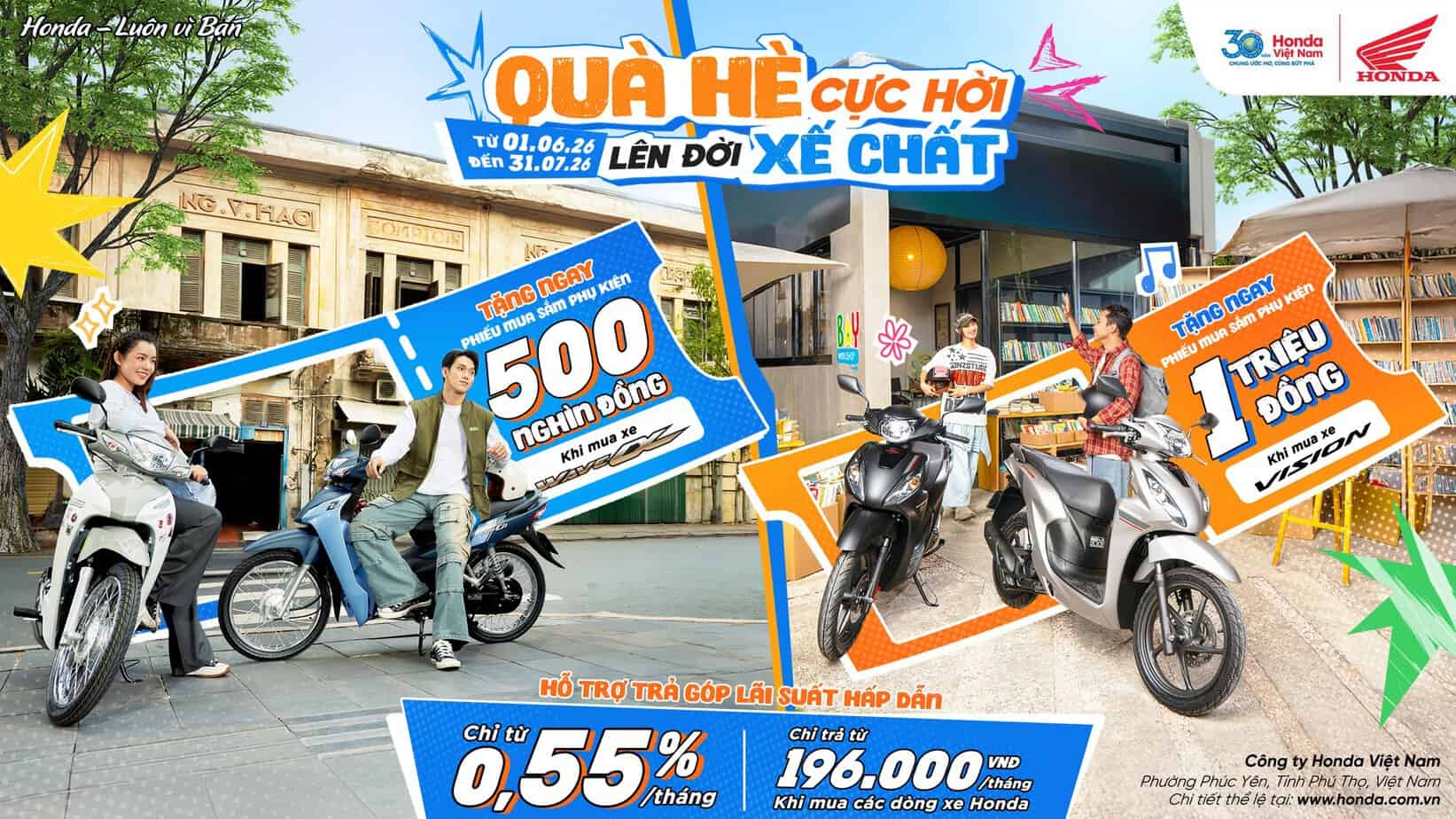 Quà hè cực hời – Lên đời xế chất