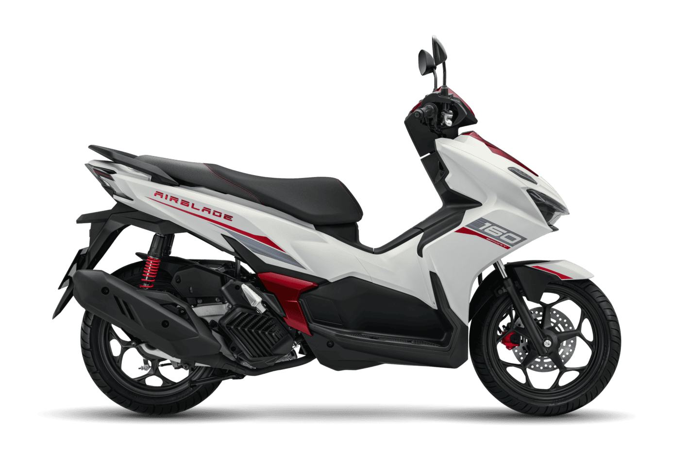 Air Blade 160/125 — 160 Thể Thao — 2026 — màu Trắng Đỏ Đen, góc nhìn 1