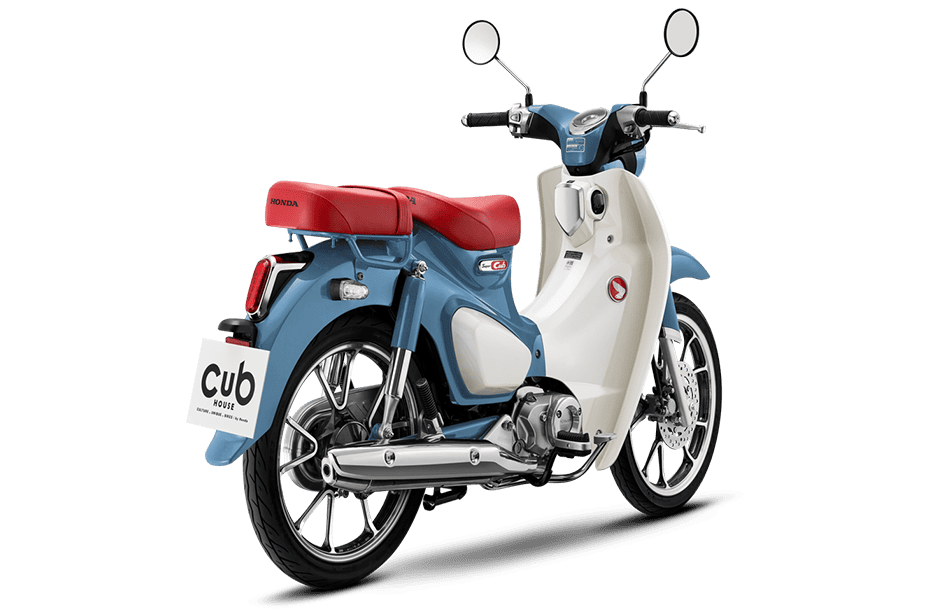Super Cub C125 — Tư thế lái xe thoải mái