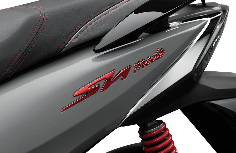 Sh mode 125 — Logo 3D nổi bật