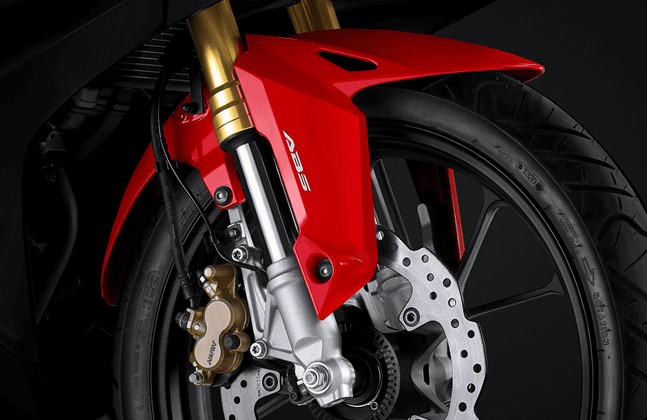 CBR150R — Giảm xóc hành trình ngược Up side down thể thao