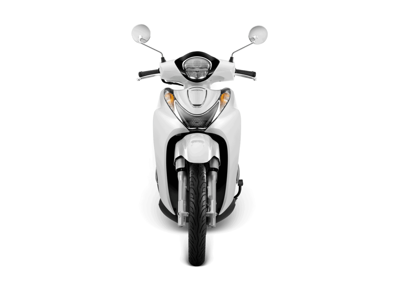 Sh mode 125 — Tiêu chuẩn — 2027 — màu Trắng đen, góc nhìn 1