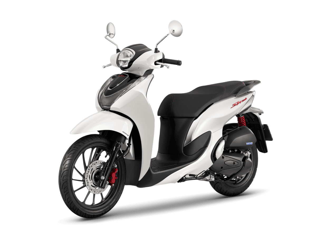 Sh mode 125 — Thể thao — 2027 — màu Trắng đen, góc nhìn 2
