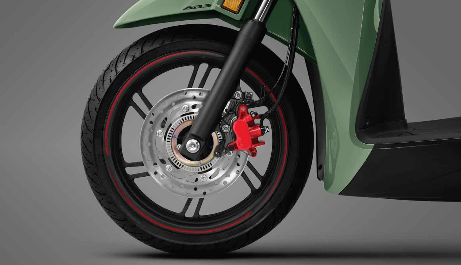SH350i — Hệ thống chống bó cứng phanh (ABS) 2 kênh
