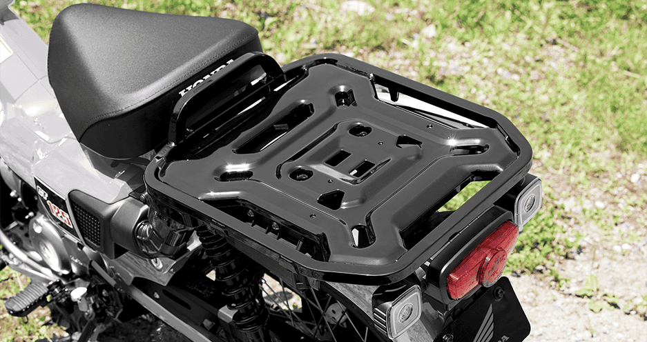 CT125 — Giá chở phía sau rộng rãi