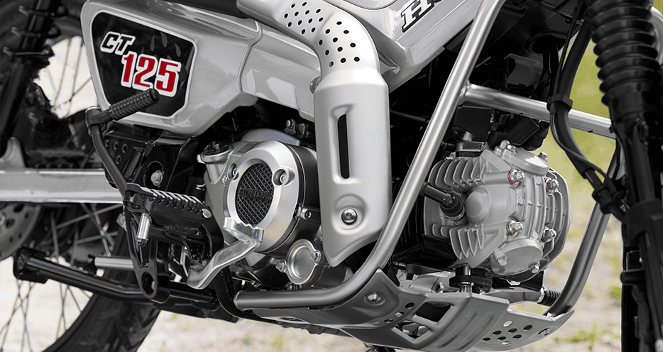 CT125 — Khung bảo vệ gầm và động cơ