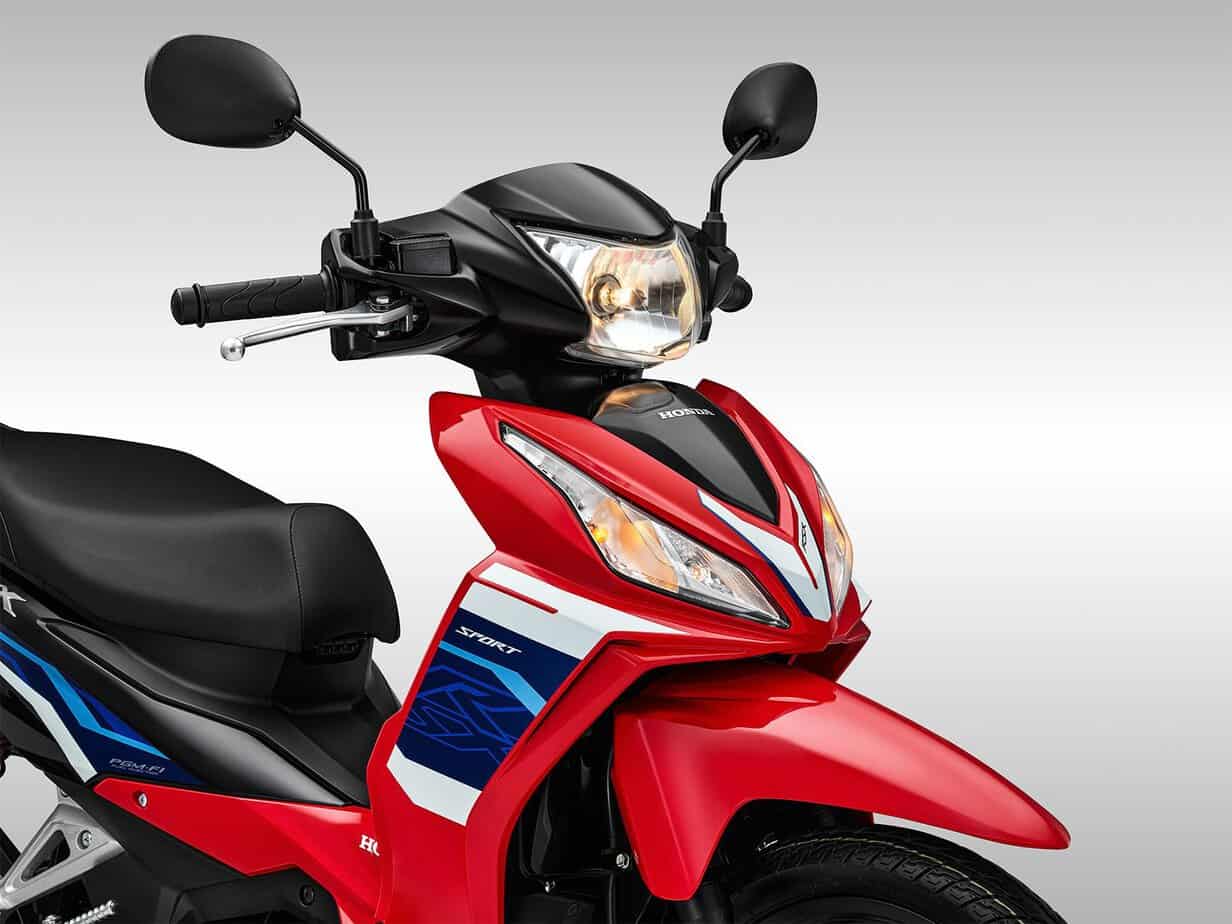 Wave RSX — Đèn chiếu sáng phía trước luôn bật sáng khi xe vận hành