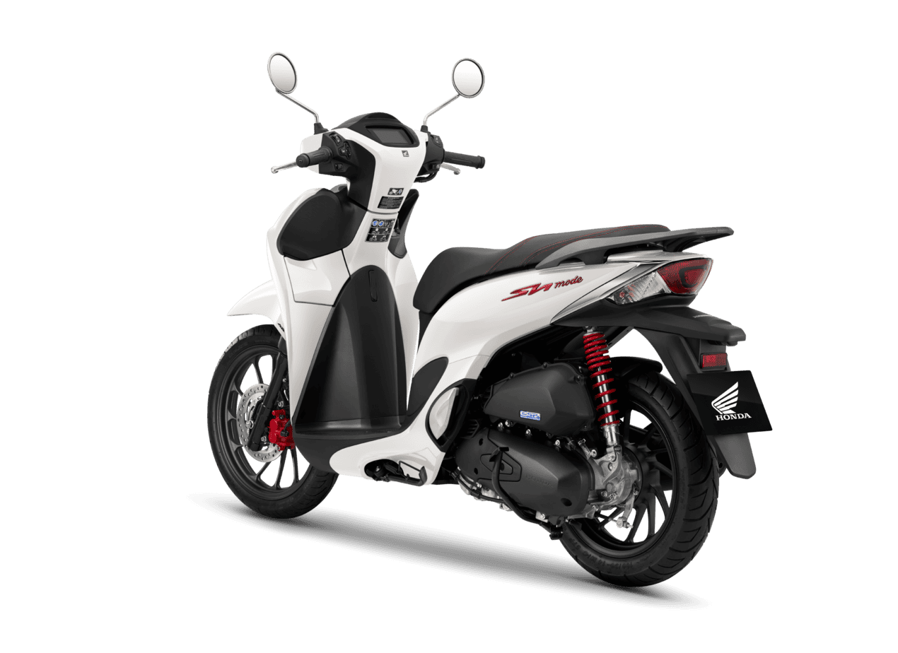 Sh mode 125 — Thể thao — 2027 — màu Trắng đen, góc nhìn 4