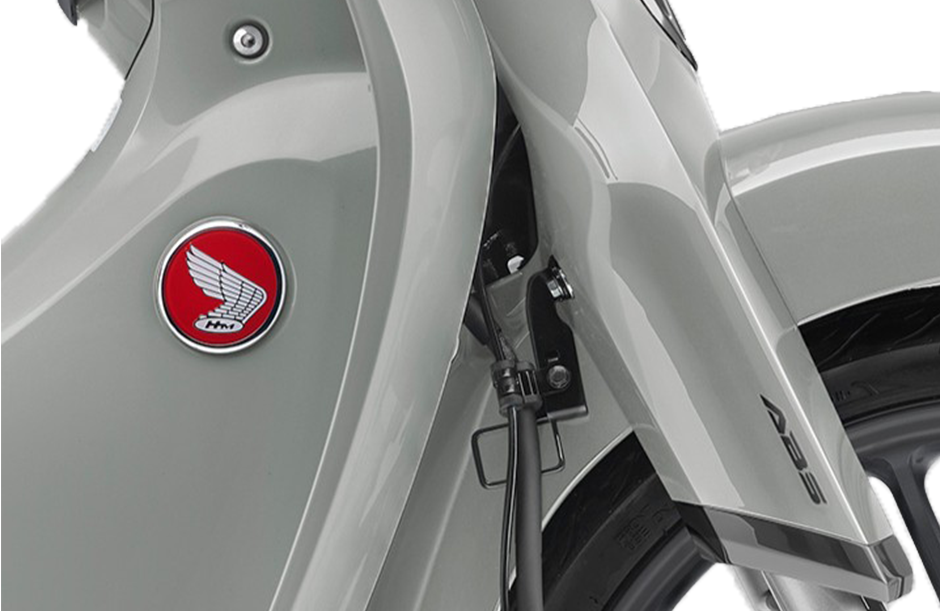 Super Cub C125 — Biểu tượng logo cánh chim cổ điển