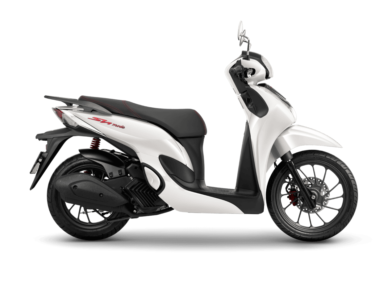 Sh mode 125 — Thể thao — 2027 — màu Trắng đen, góc nhìn 7