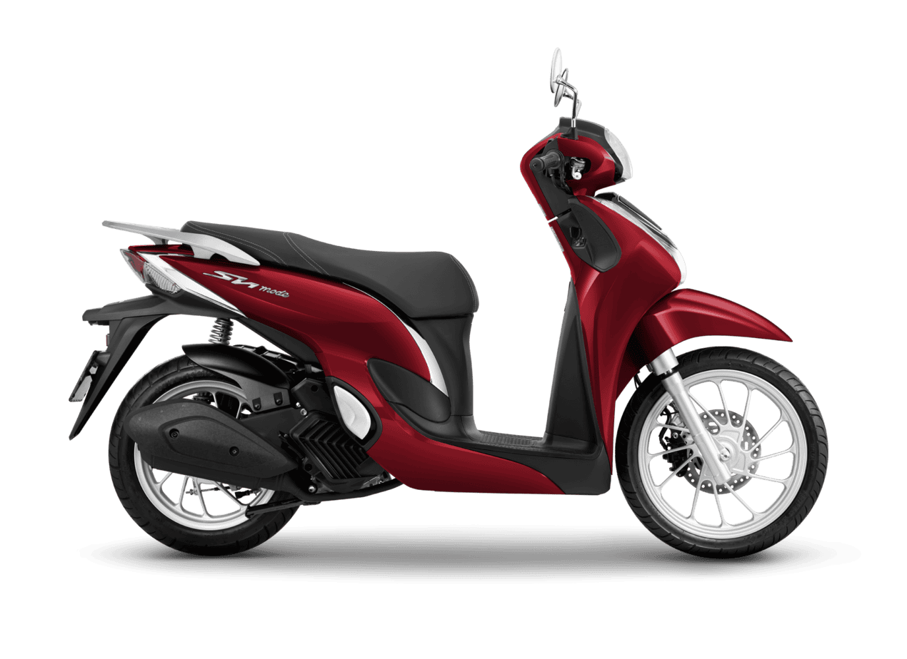 Sh mode 125 — Cao cấp — 2027 — màu Đỏ đen, góc nhìn 7