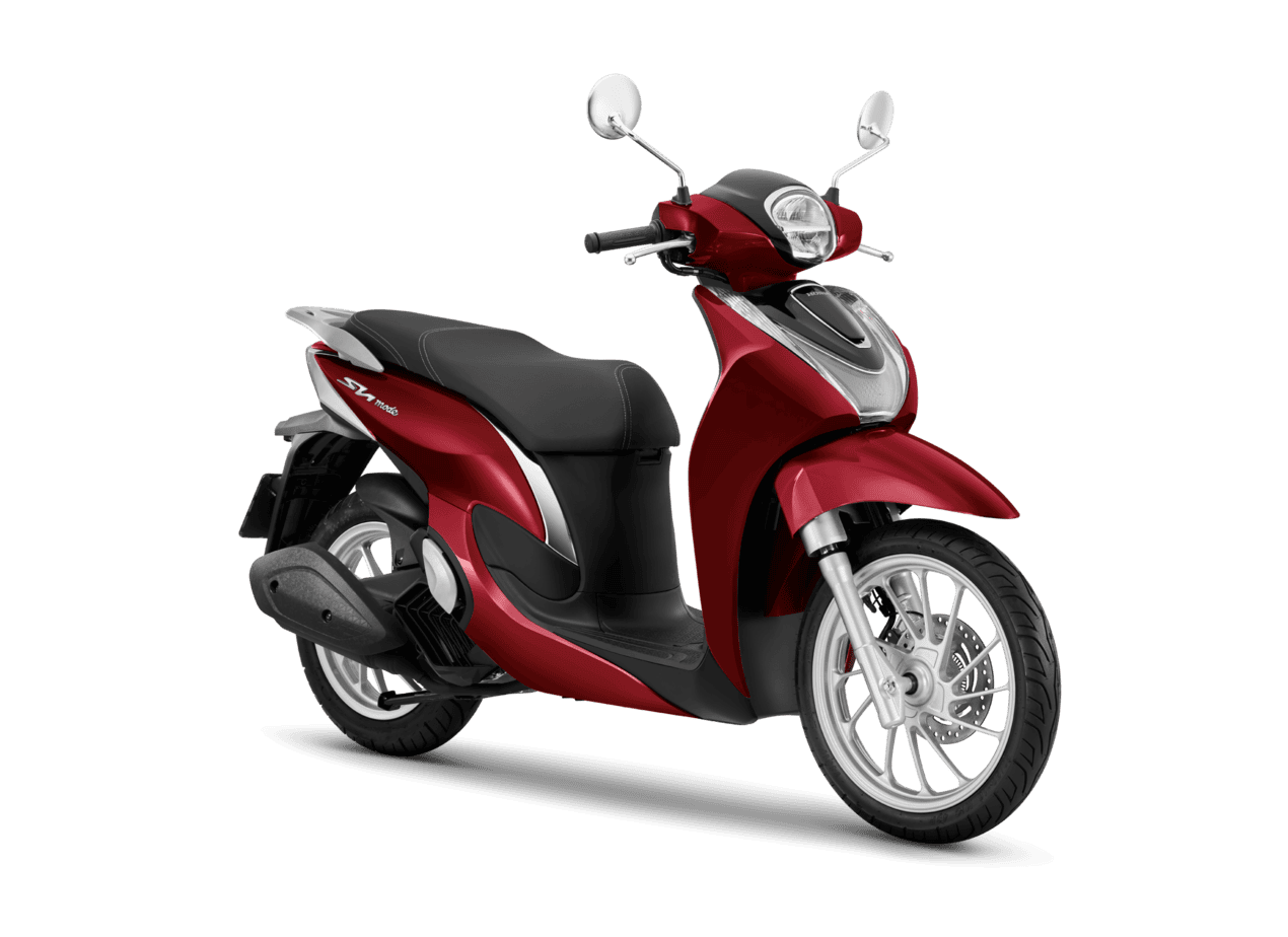 Sh mode 125 — Cao cấp — 2027 — màu Đỏ đen, góc nhìn 8