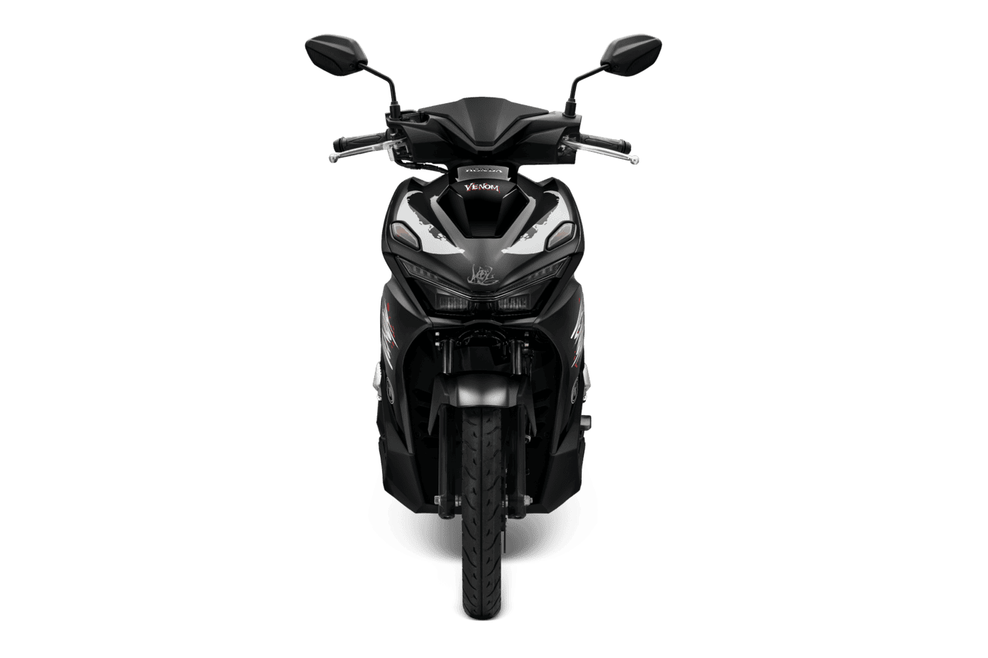 Air Blade 160/125 — Marvel Venom — 2026 — màu Đen, góc nhìn 3