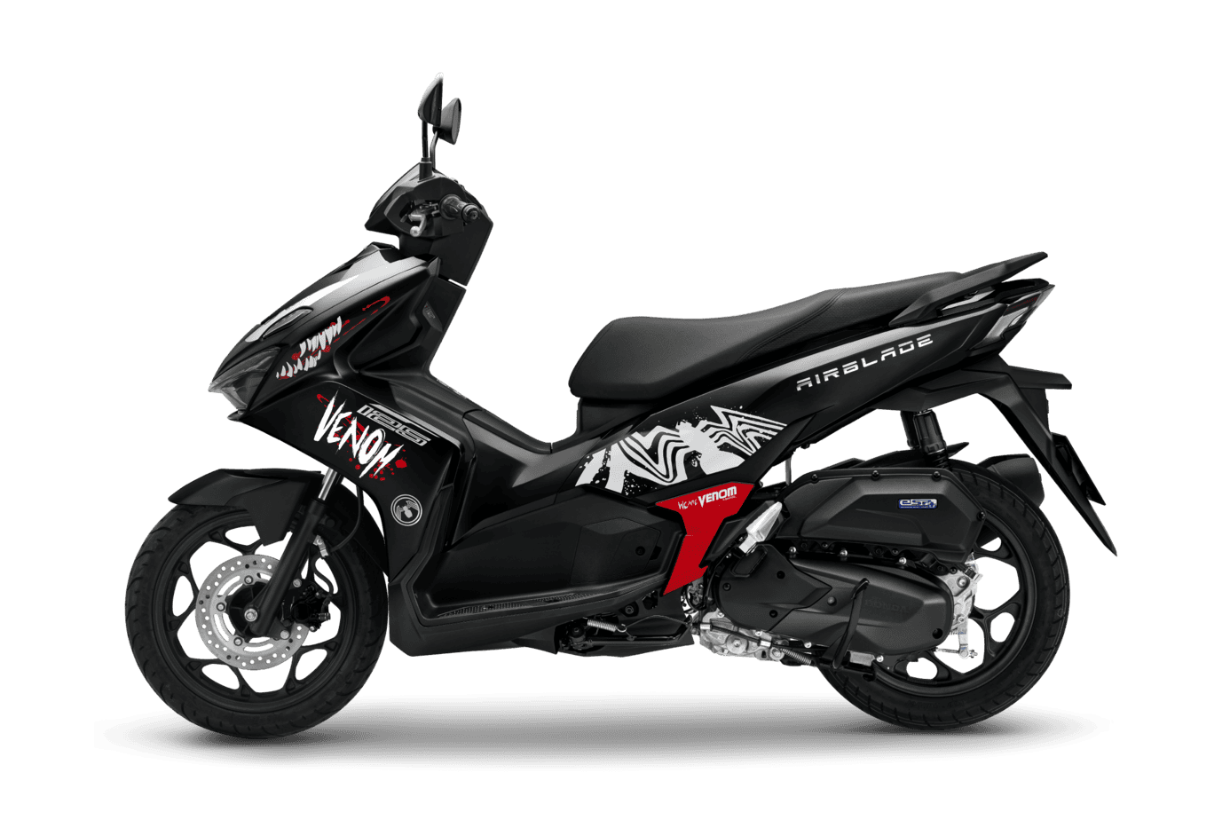Air Blade 160/125 — Marvel Venom — 2026 — màu Đen, góc nhìn 5
