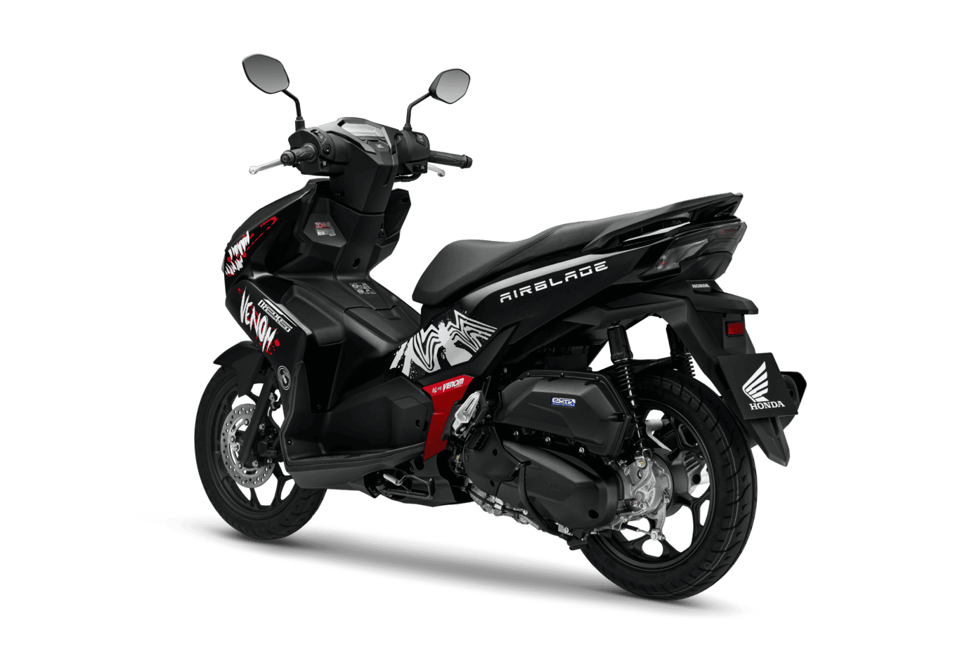 Air Blade 160/125 — Marvel Venom — 2026 — màu Đen, góc nhìn 6