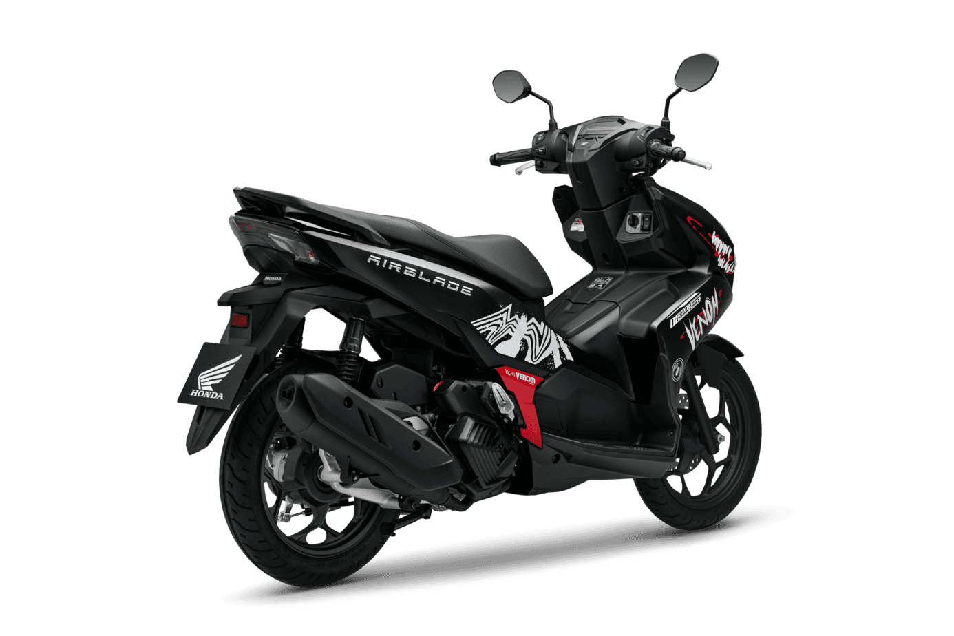 Air Blade 160/125 — Marvel Venom — 2026 — màu Đen, góc nhìn 8