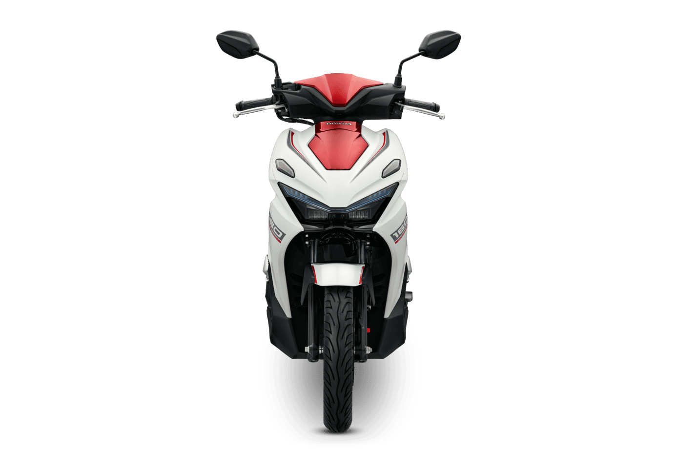 Air Blade 160/125 — 160 Thể Thao — 2026 — màu Trắng Đỏ Đen, góc nhìn 3