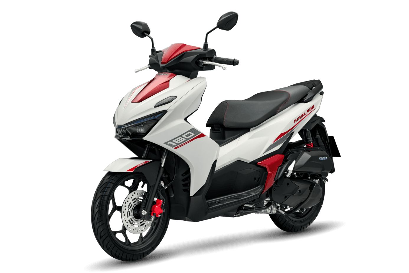 Air Blade 160/125 — 160 Thể Thao — 2026 — màu Trắng Đỏ Đen, góc nhìn 4
