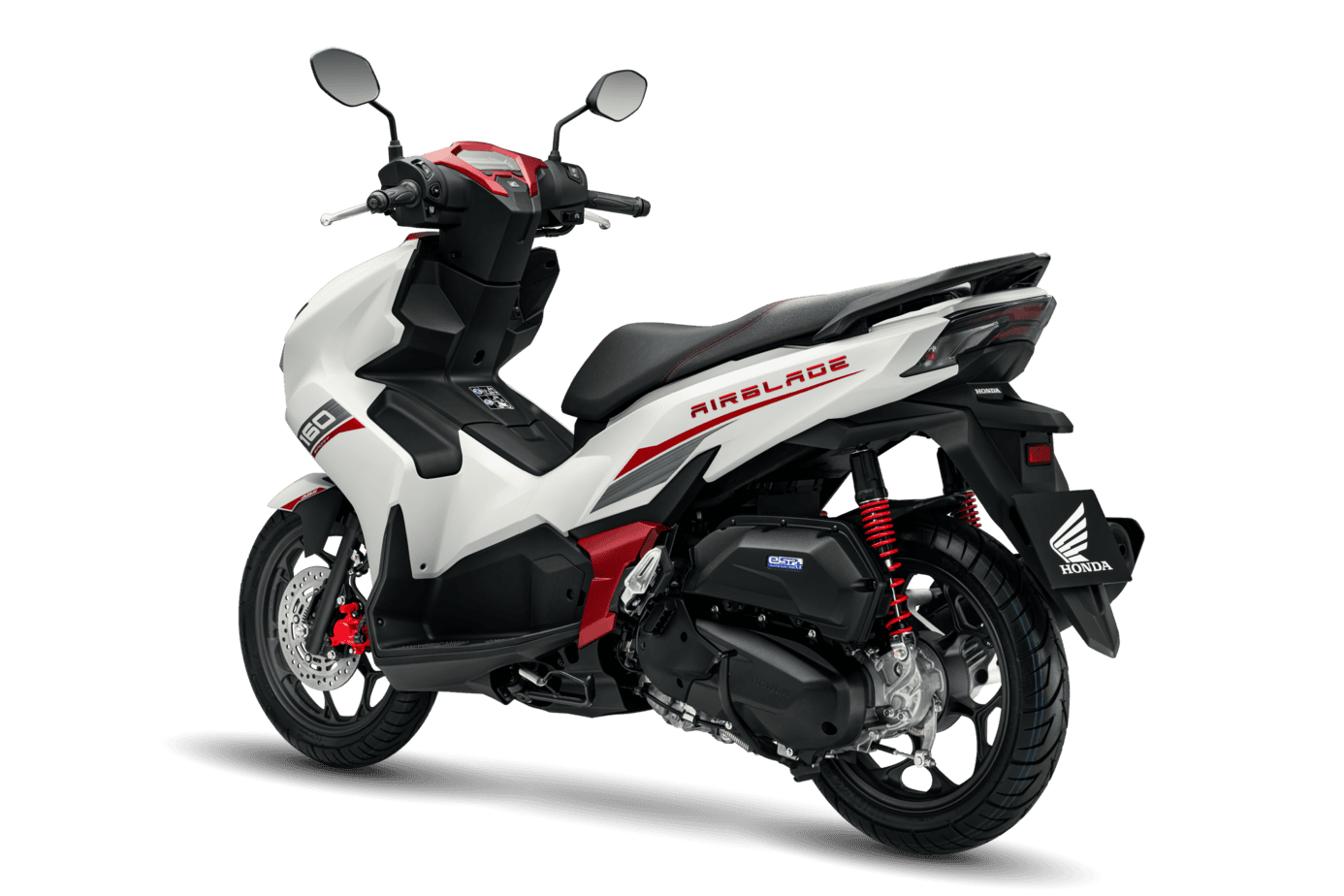 Air Blade 160/125 — 160 Thể Thao — 2026 — màu Trắng Đỏ Đen, góc nhìn 6