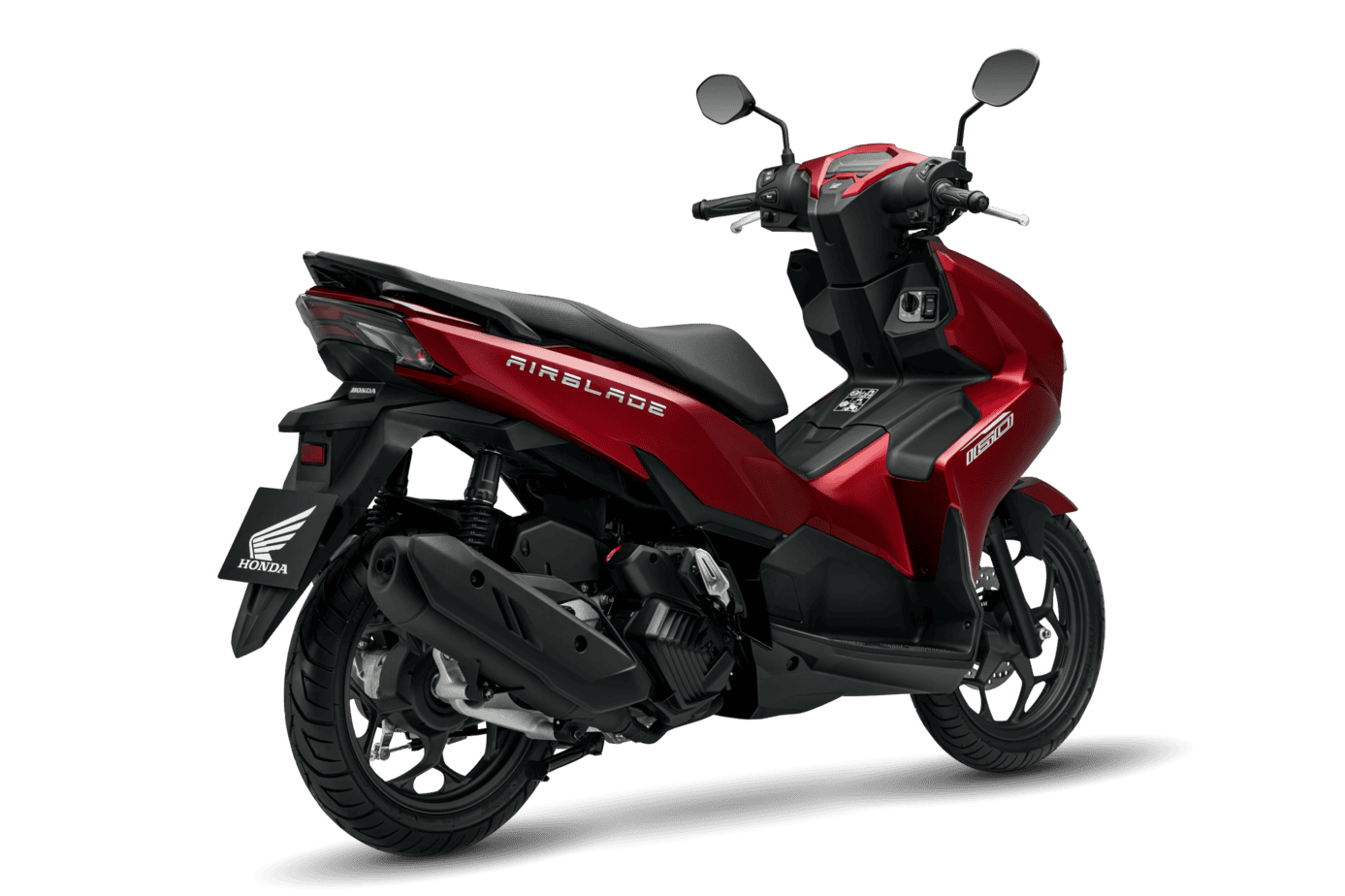 Air Blade 160/125 — 160 Tiêu Chuẩn — 2026 — màu Đỏ Đen, góc nhìn 8