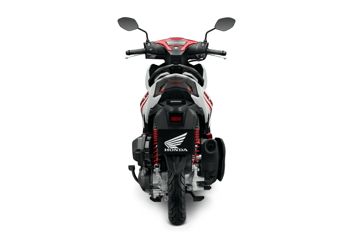Air Blade 160/125 — 125 Thể Thao — 2026 — màu Trắng Đỏ Đen, góc nhìn 7