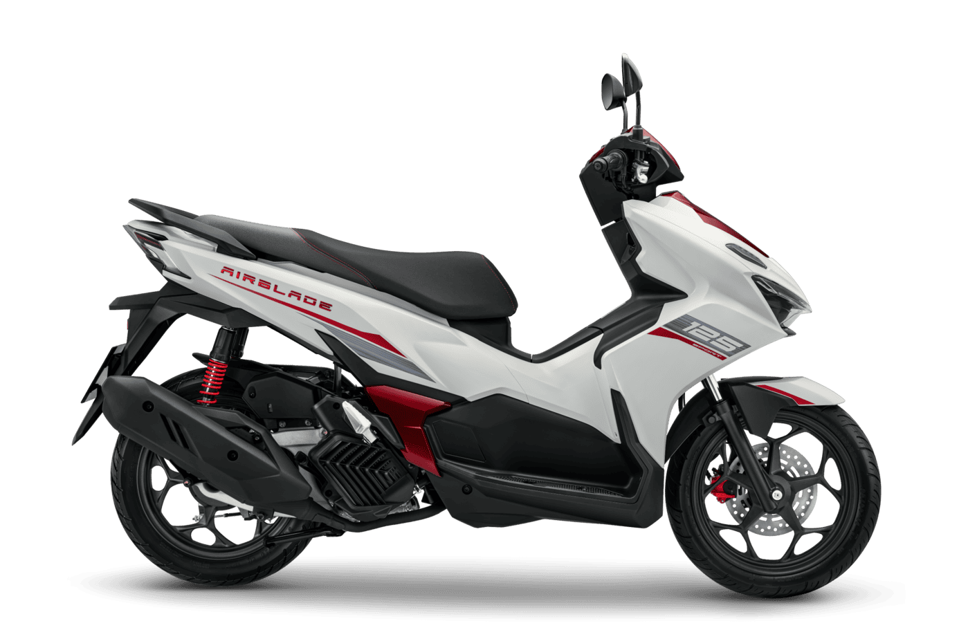 Air Blade 160/125 — 125 Thể Thao — 2026 — màu Trắng Đỏ Đen, góc nhìn 1