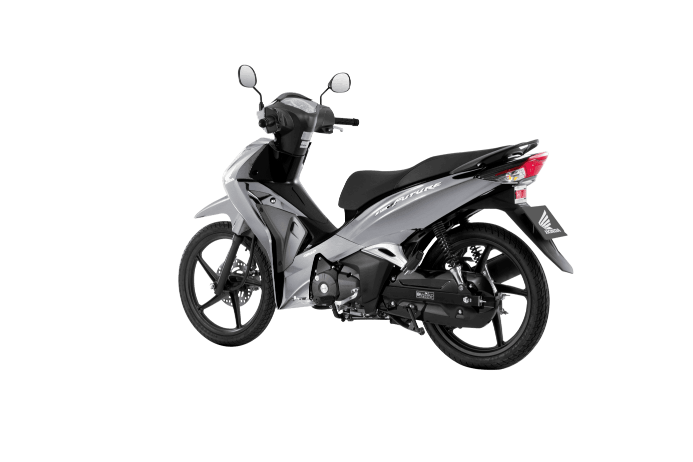 Future 125 FI — Đặc biệt — 2026 — màu Bạc đen xám, góc nhìn 4