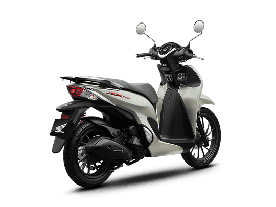 Sh mode 125 — thể thao — 2024 — màu Xám đen, góc nhìn 4