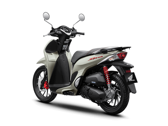Sh mode 125 — thể thao — 2024 — màu Xám đen, góc nhìn 6