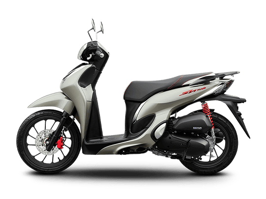 Sh mode 125 — thể thao — 2024 — màu Xám đen, góc nhìn 7