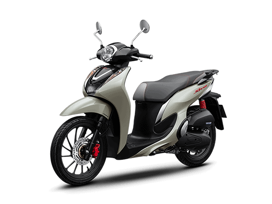 Sh mode 125 — thể thao — 2024 — màu Xám đen, góc nhìn 8