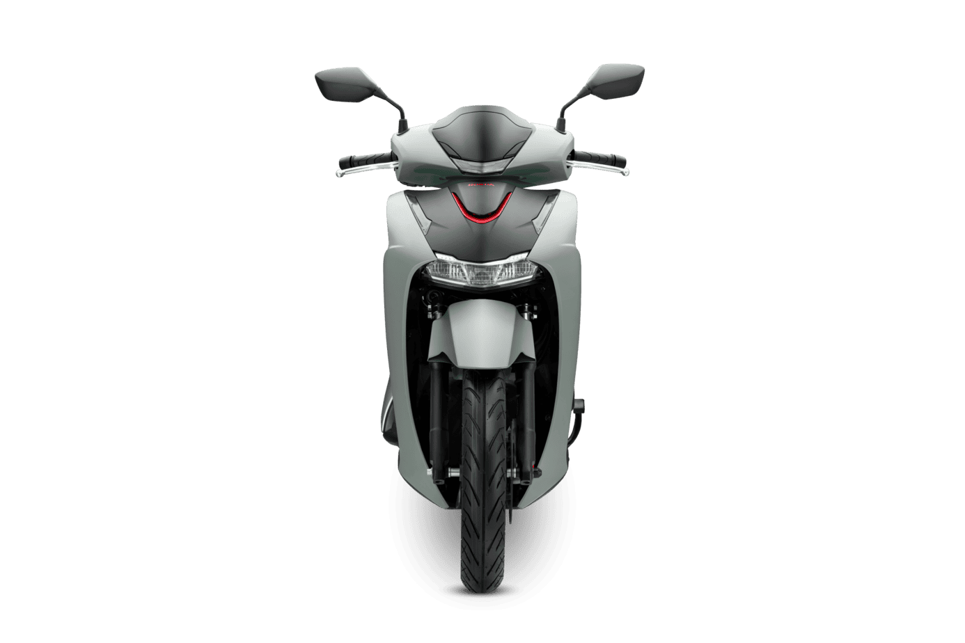 SH160i/125i — SH160i Thể Thao — 2026 — màu Xám Đen Đỏ, góc nhìn 3