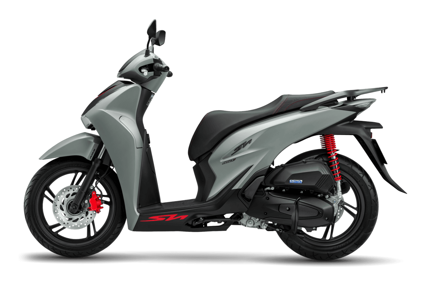 SH160i/125i — SH160i Thể Thao — 2026 — màu Xám Đen Đỏ, góc nhìn 5