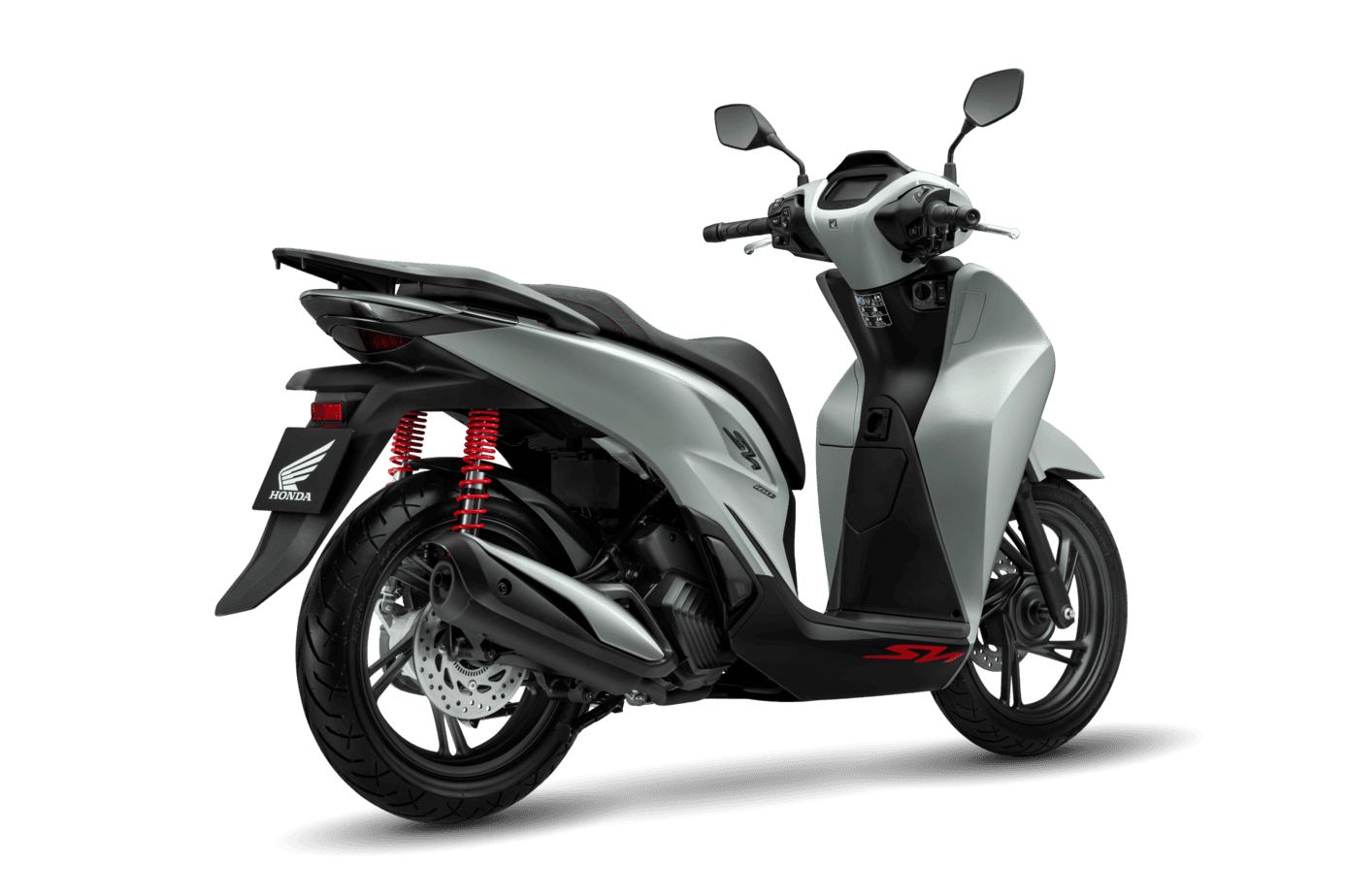 SH160i/125i — SH160i Thể Thao — 2026 — màu Xám Đen Đỏ, góc nhìn 8