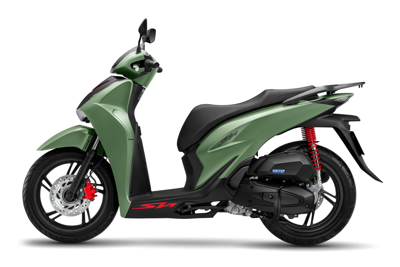 SH160i/125i — SH125i Thể Thao — 2026 — màu Xanh Đen Đỏ, góc nhìn 5