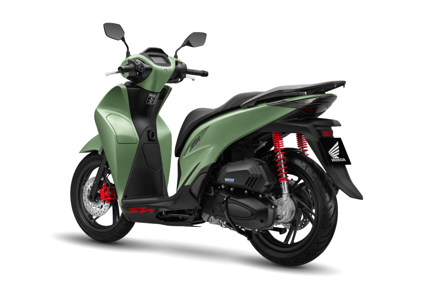 SH160i/125i — SH125i Thể Thao — 2026 — màu Xanh Đen Đỏ, góc nhìn 6