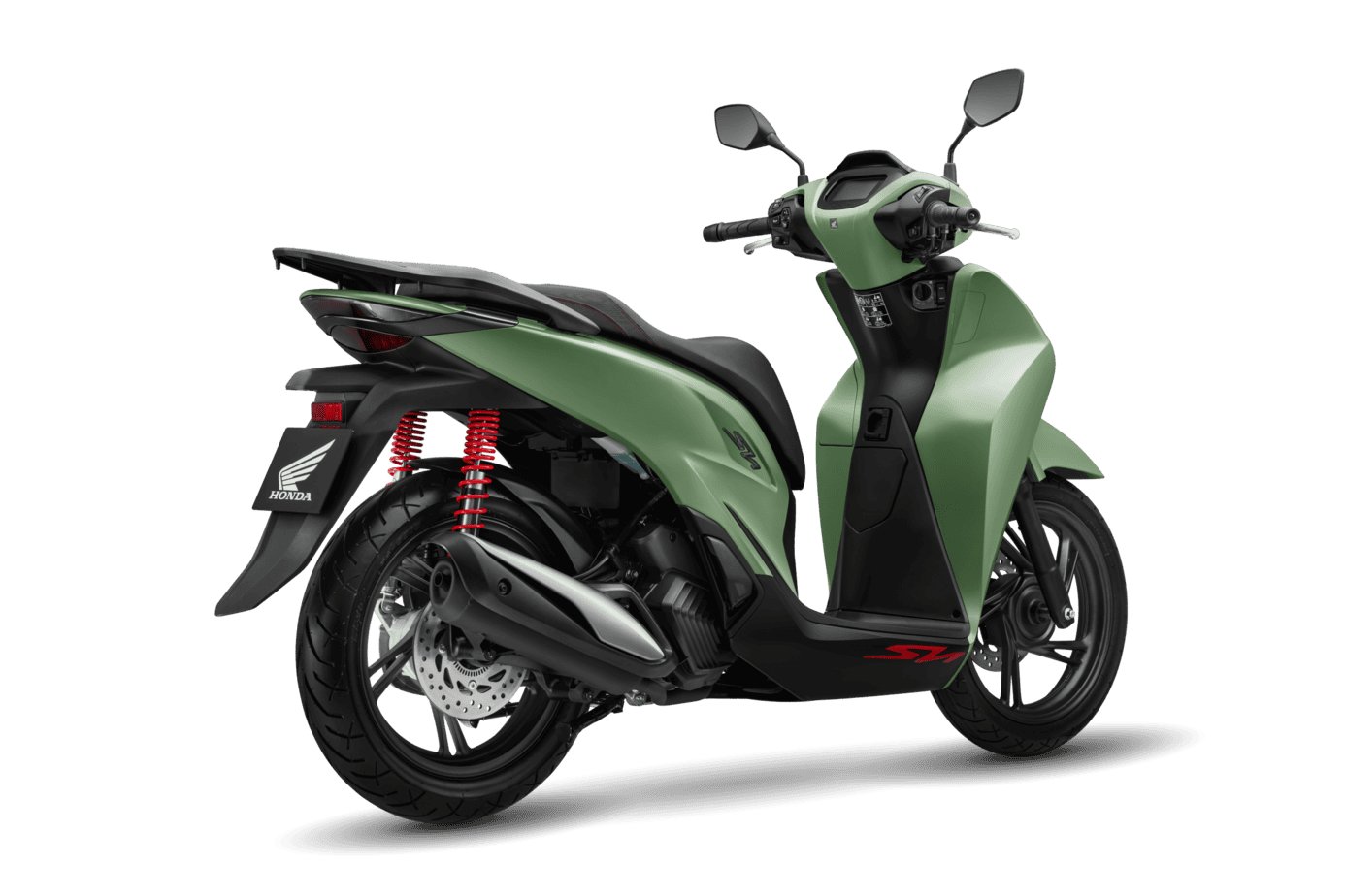 SH160i/125i — SH125i Thể Thao — 2026 — màu Xanh Đen Đỏ, góc nhìn 8
