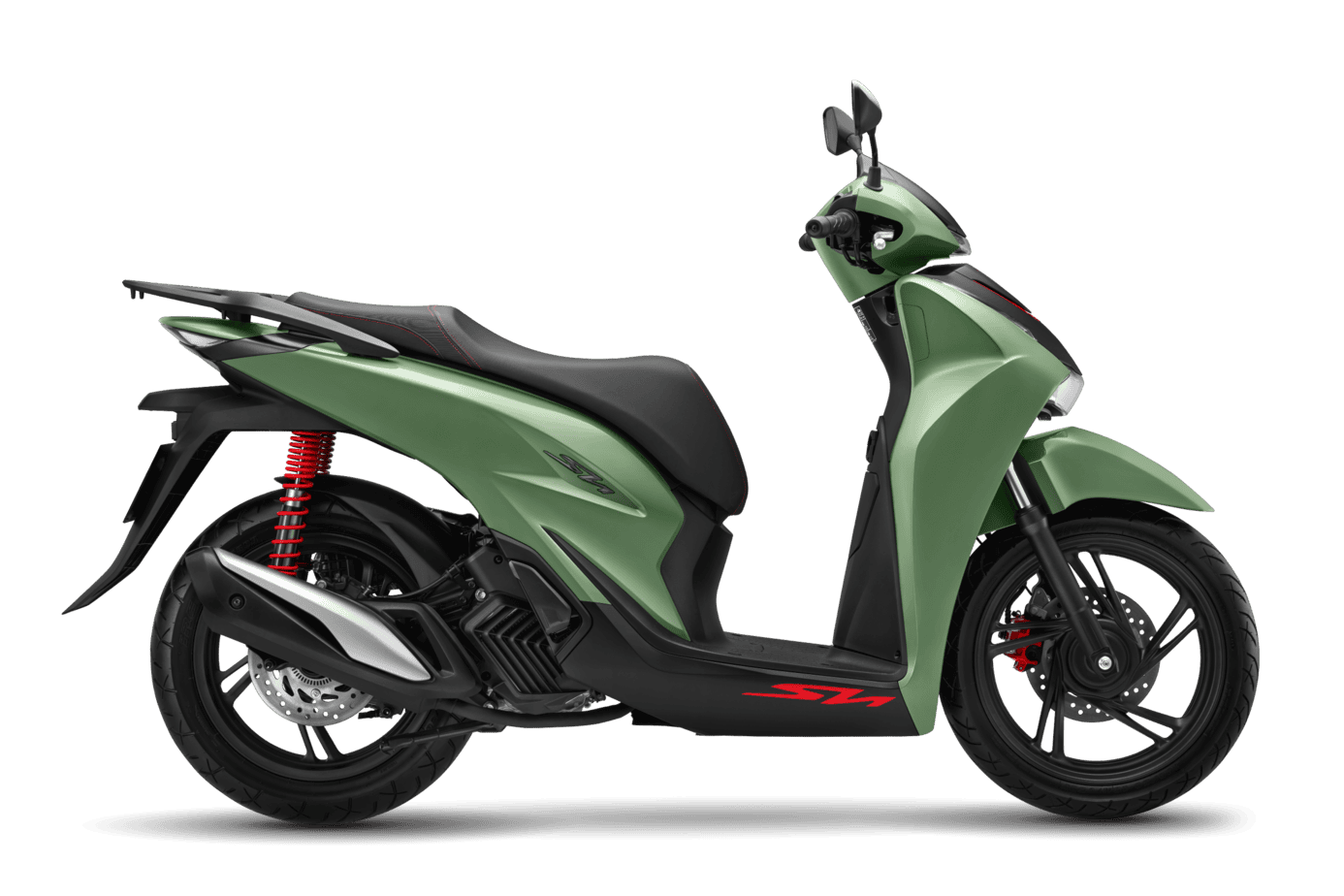 SH160i/125i — SH125i Thể Thao — 2026 — màu Xanh Đen Đỏ, góc nhìn 1
