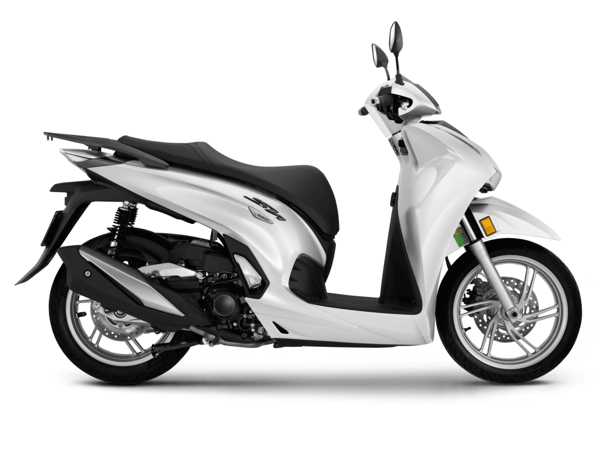 SH350i — Cao Cấp — 2025 — màu Trắng Đen, góc nhìn 7