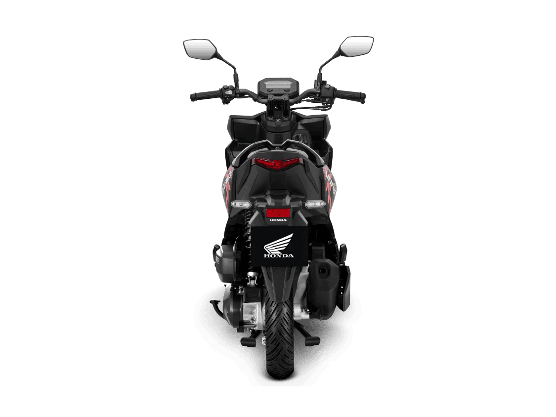 Vario 125 — Street — 2027 — màu Đen/Vành Cam, góc nhìn 5