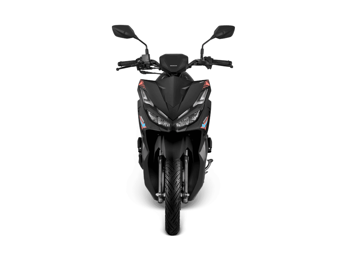 Vario 125 — Street — 2027 — màu Đen/Vành Cam, góc nhìn 1