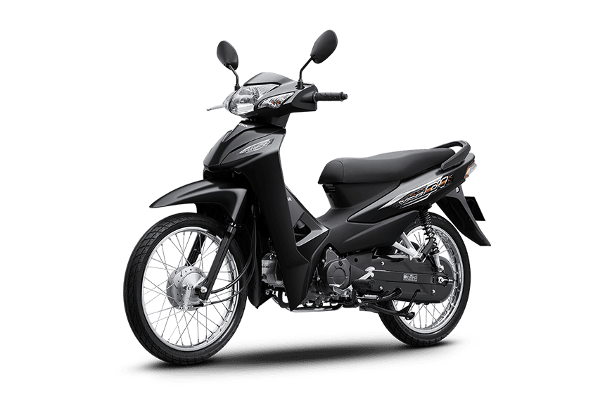 Wave Alpha 110 — đặc biệt — 2024 — màu Đen nhám, góc nhìn 2