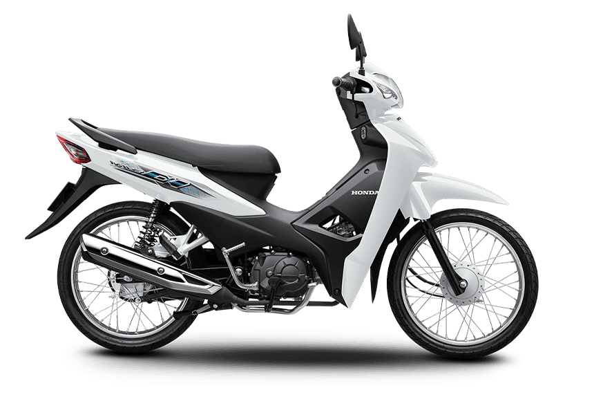 Wave Alpha 110 — tiêu chuẩn — 2024 — màu Trắng, góc nhìn 7