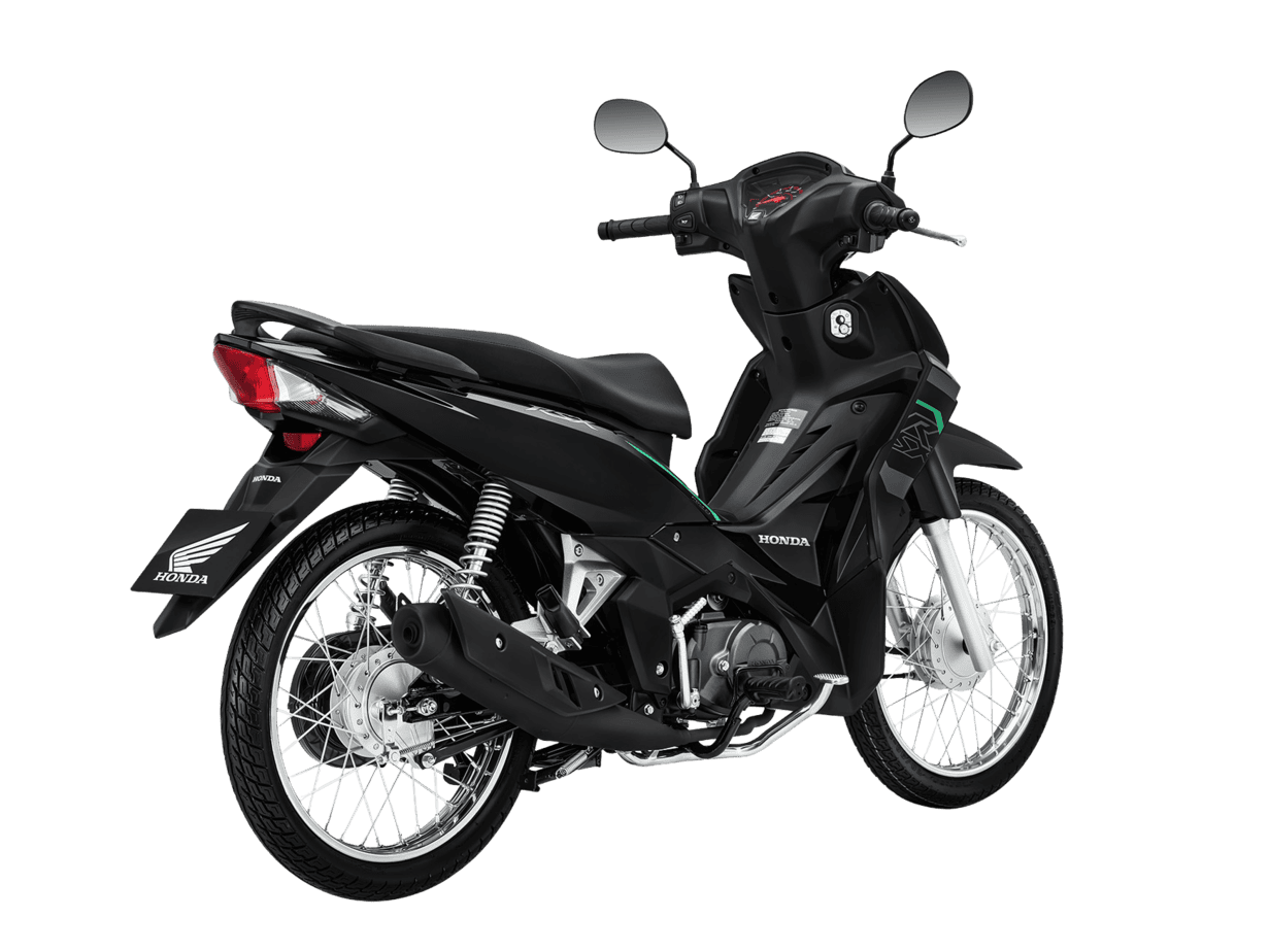 Wave RSX — Tiêu chuẩn — 2026 — màu Đen, góc nhìn 8