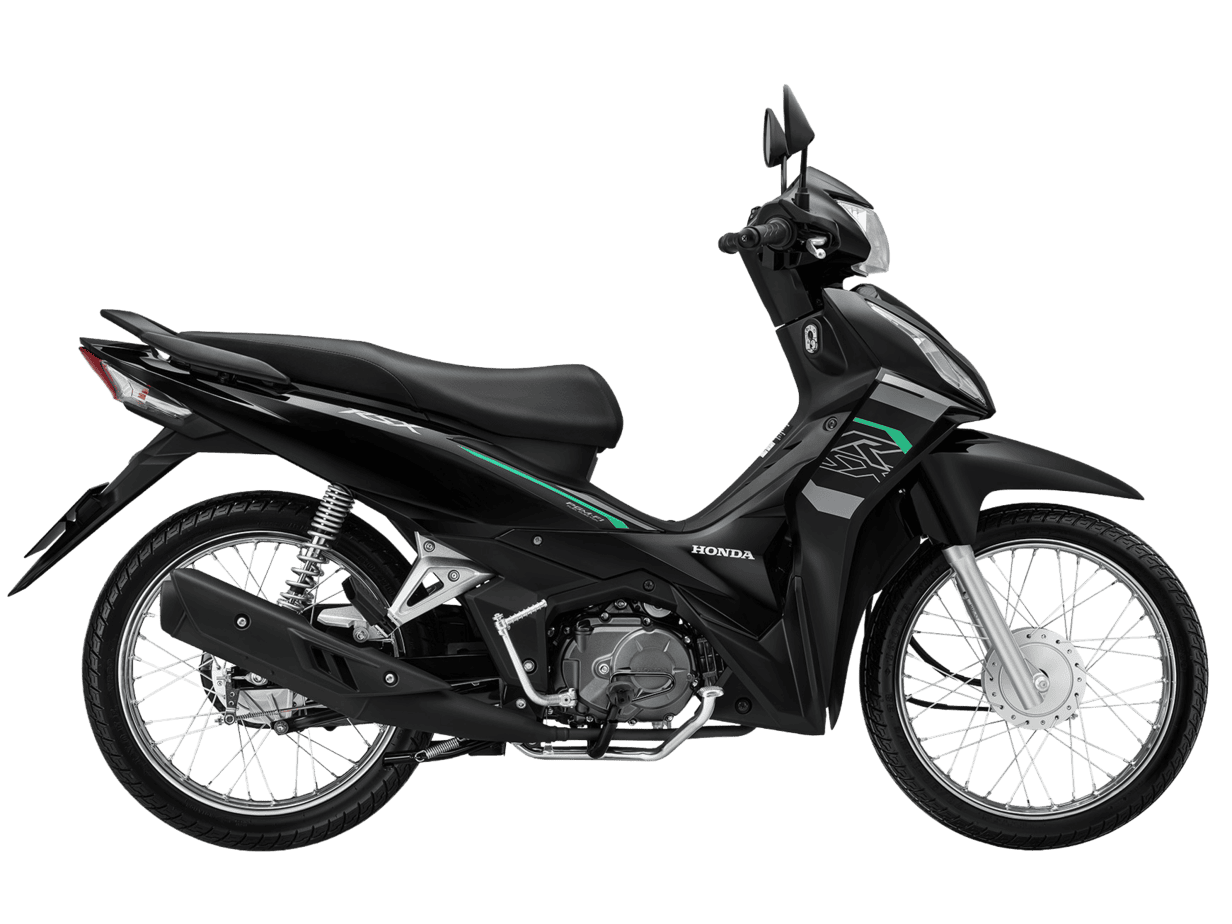 Wave RSX — Tiêu chuẩn — 2026 — màu Đen, góc nhìn 1
