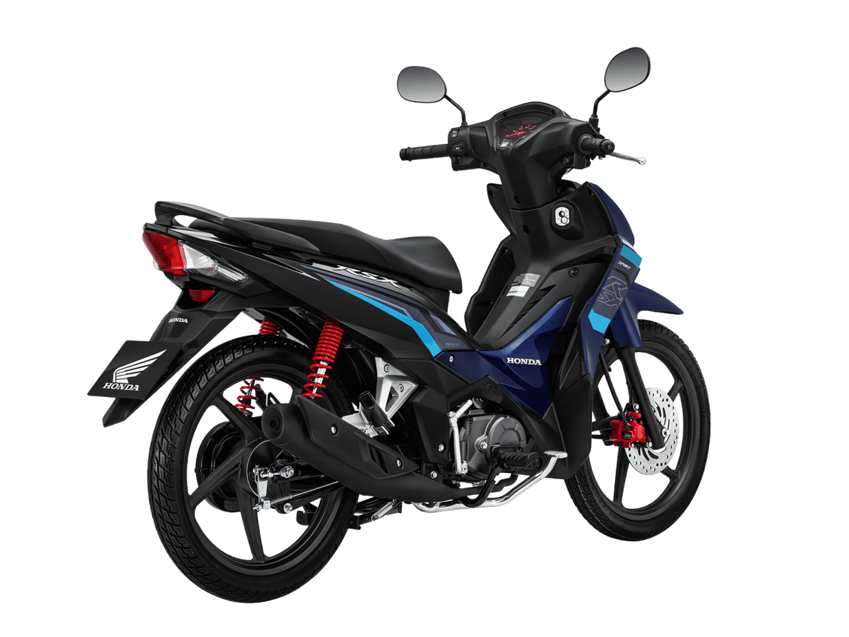 Wave RSX — Thể thao — 2026 — màu Xanh đen, góc nhìn 8