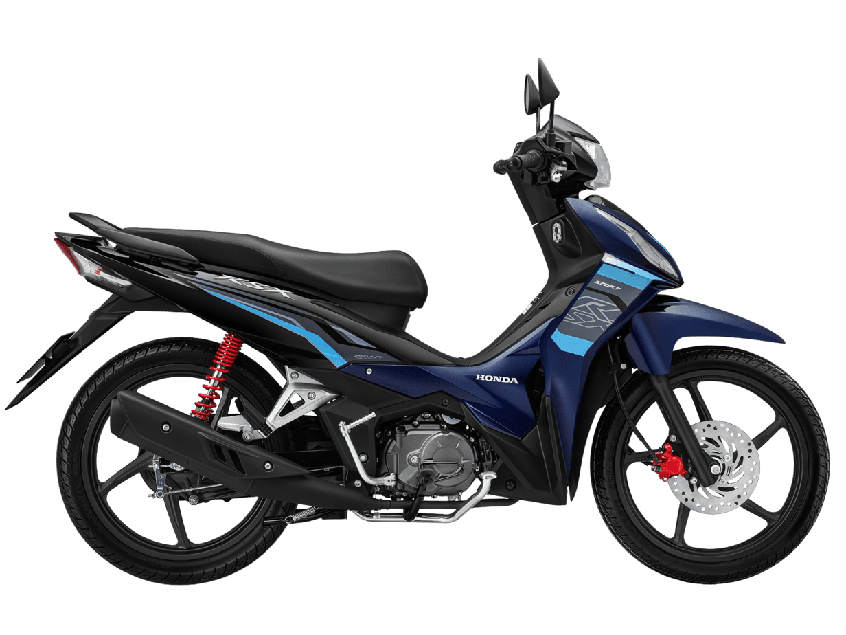 Wave RSX — Thể thao — 2026 — màu Xanh đen, góc nhìn 1