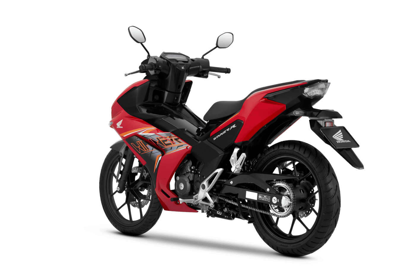 WINNER R — Tiêu Chuẩn — 2026 — màu Đỏ Đen, góc nhìn 4
